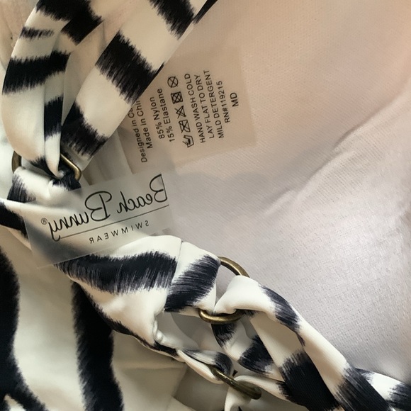 Kingston Bustier Top Zebra Print - Picture 7 of 7